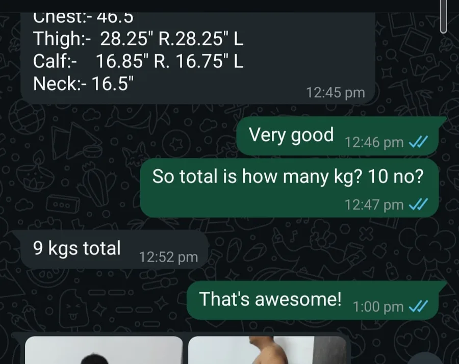 Written testimonial from a Coach Mawra client